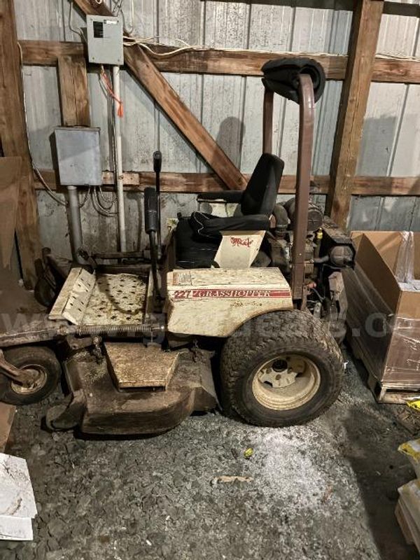 Lot of (1) Grasshopper 227 Zero Turn Mower