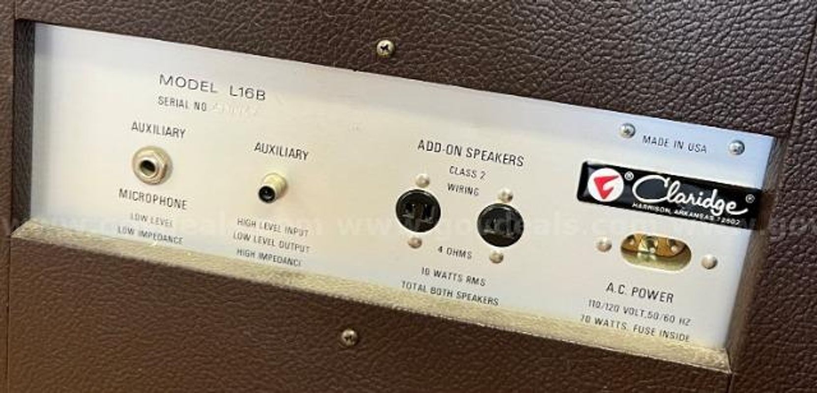 Lot of (1) Microphone Lecternette Podium by Claridge