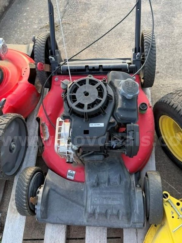 (2) Push Lawn Mowers (Troy-Bilt & Unbranded)
