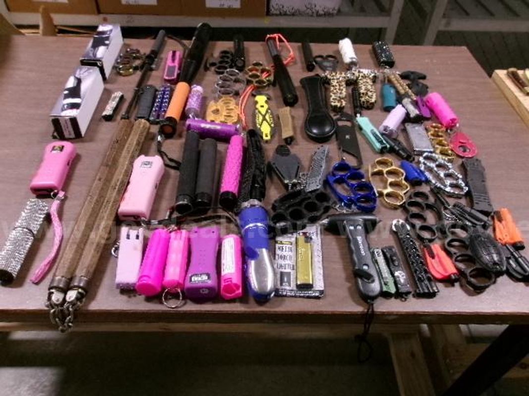 Lot of Personal defense items