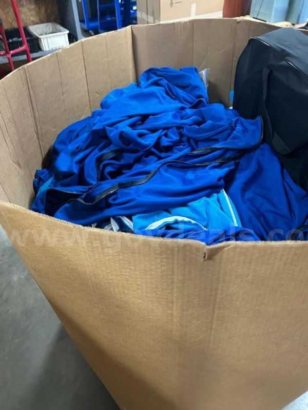 Lot of event windbreakers. 1 Gaylord box. 2 different colors.