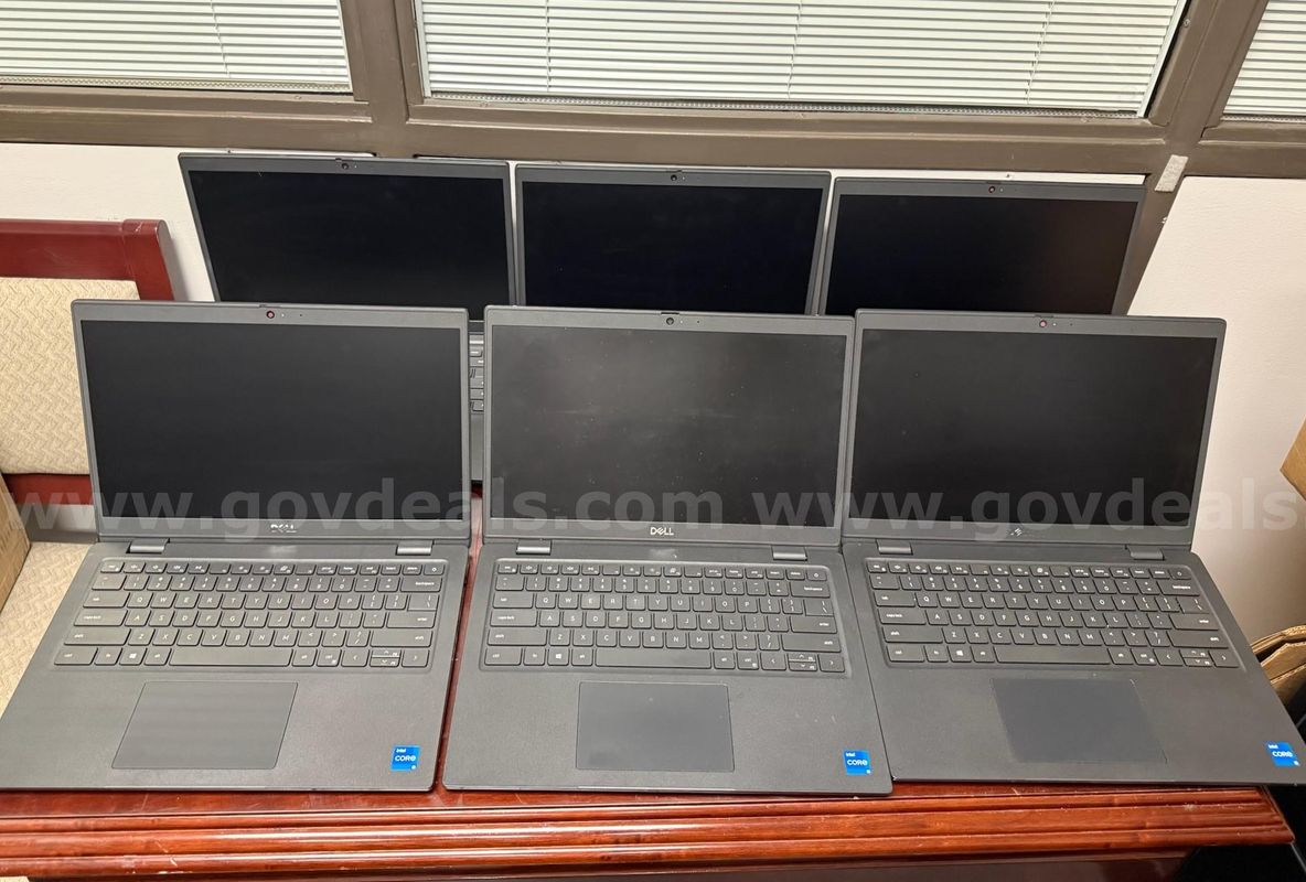 Lot of 6 Dell Latitude 3420 Laptops