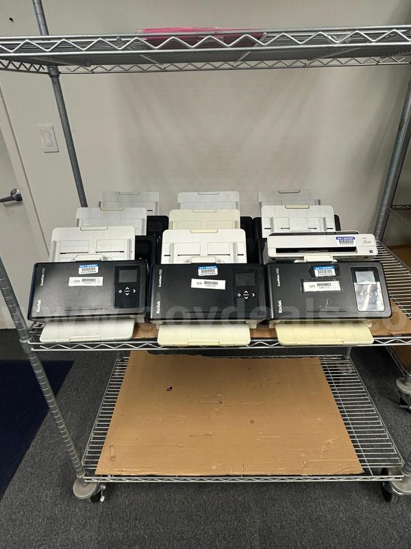 Kodak (9) & Fujitsu (1) Scanners