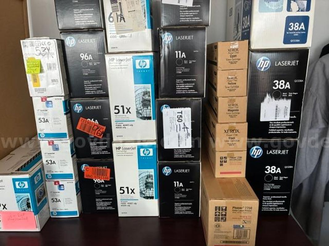 Hewlett Packard Print Cartridges and Xerox Toner
