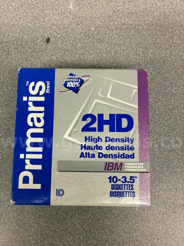 Diskettes (2 boxes)