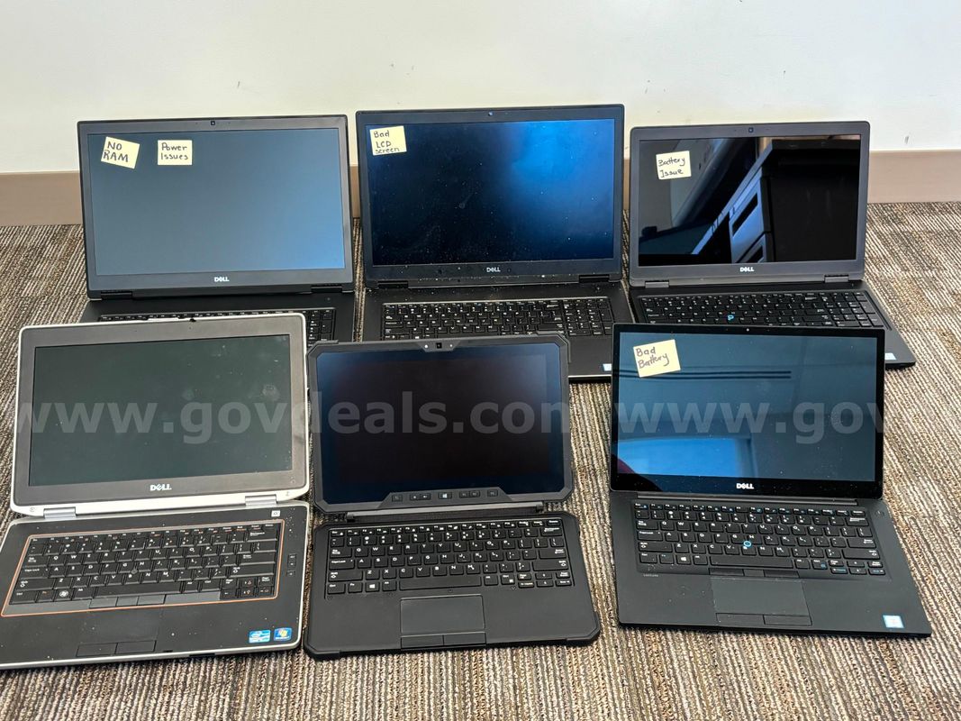 5 Laptops and 1 Tablet
