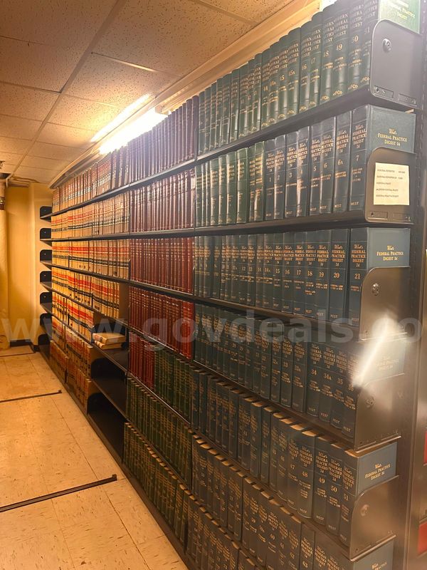 (9337) Law Library Federal Codes, Reporters, Digests Est 1908 - 2013
