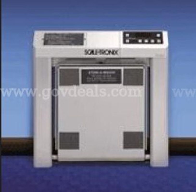 Stow-A-Weight Patient Scale, Fold-in Welch Allyn