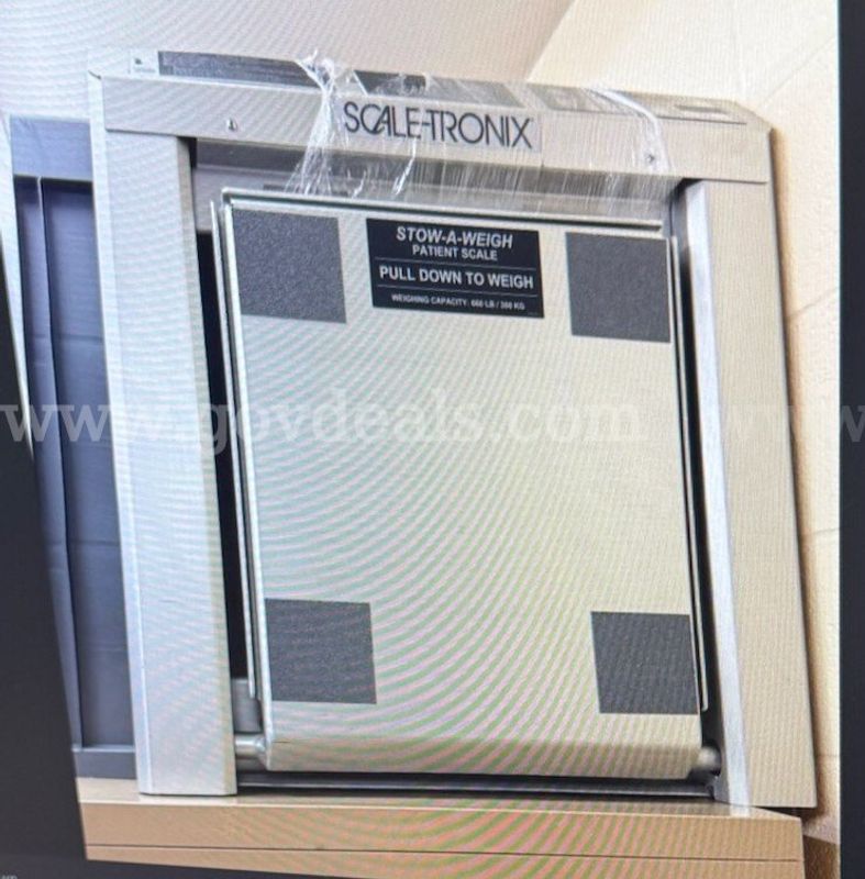 Stow-A-Weight Patient Scale, Fold-in Welch Allyn