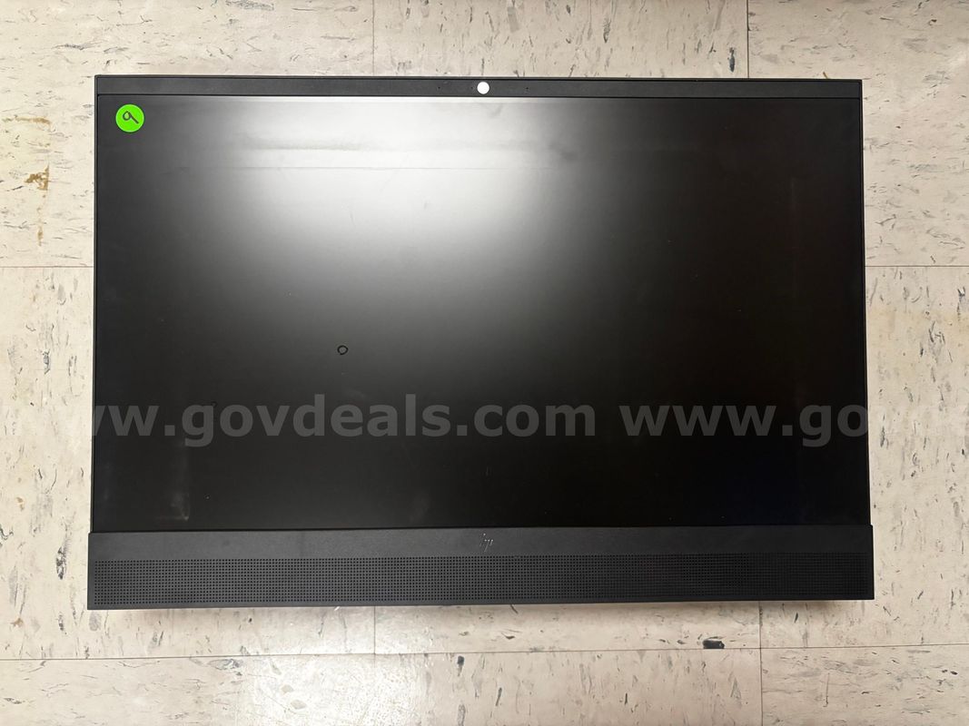(1) HP MONITOR (HARDWARE) & (8) Monitor, HP, Mini-In-One 24 Display