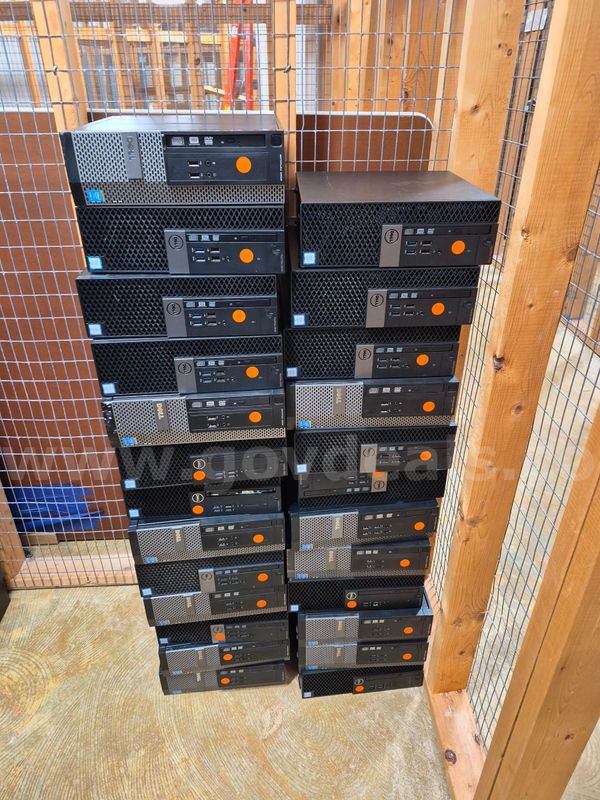 Lot of 25 Desktops (sell ref: orange tag)