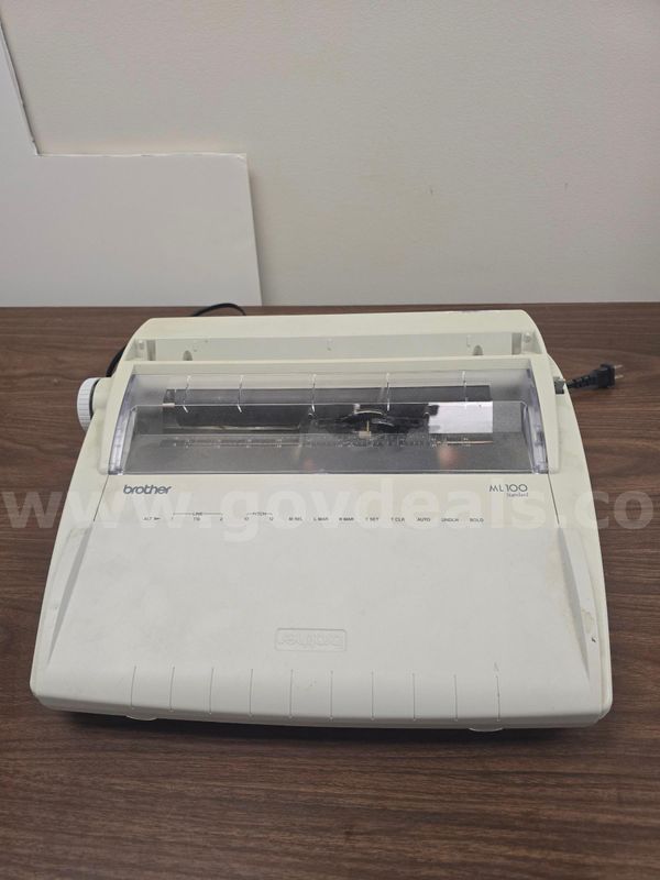 Item Count 1. Brother Typewriter