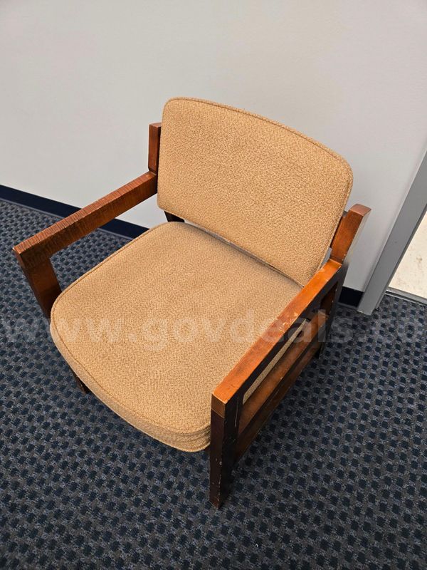 3 Chairs: all Tan/Light Brown with some stains