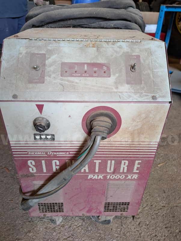 (1) Plasma cutter W 50 cab S/No. N41314A & (2) Toolboxes, craftsman