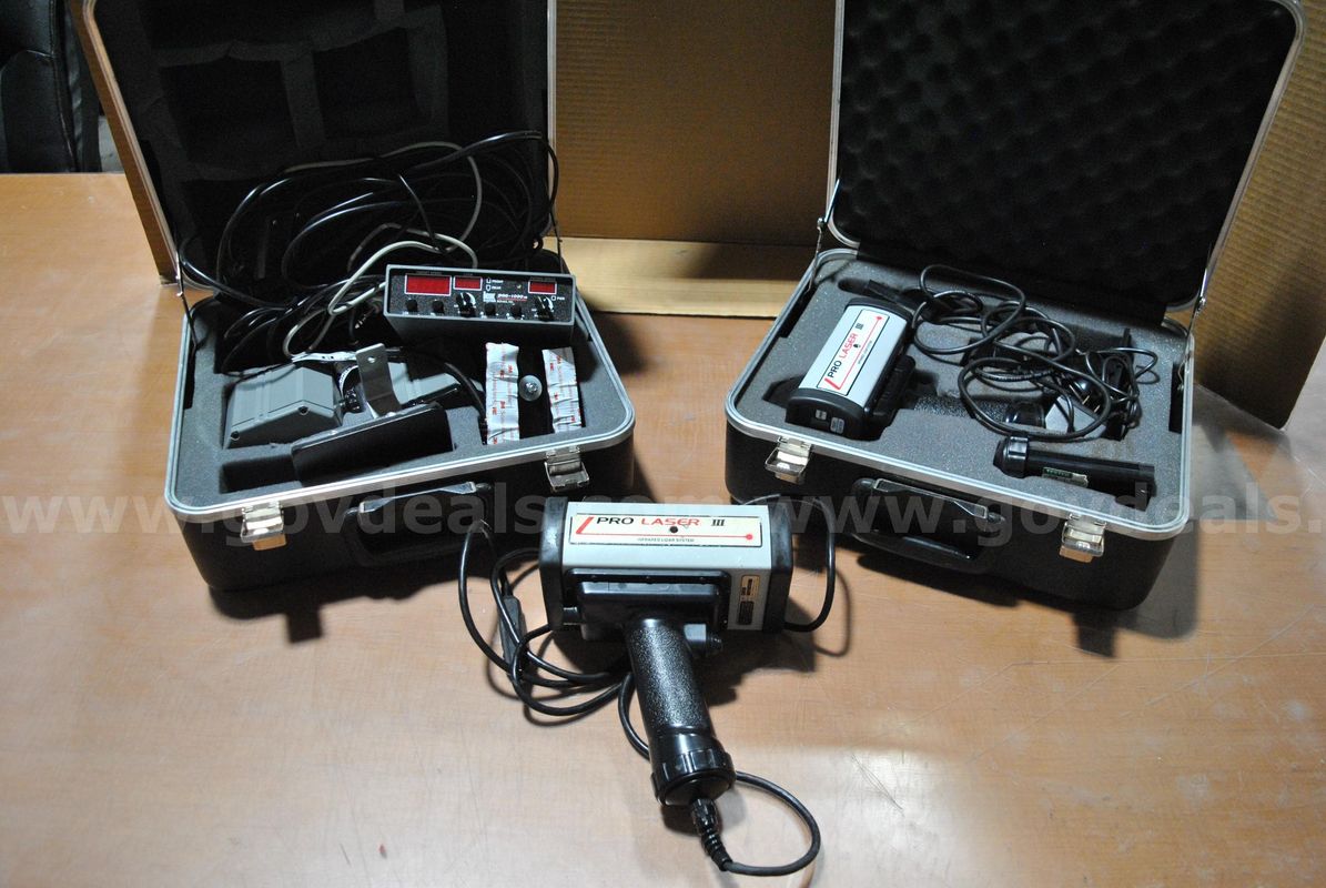 Kustom Signals, Inc. Radar Units (3 Items)