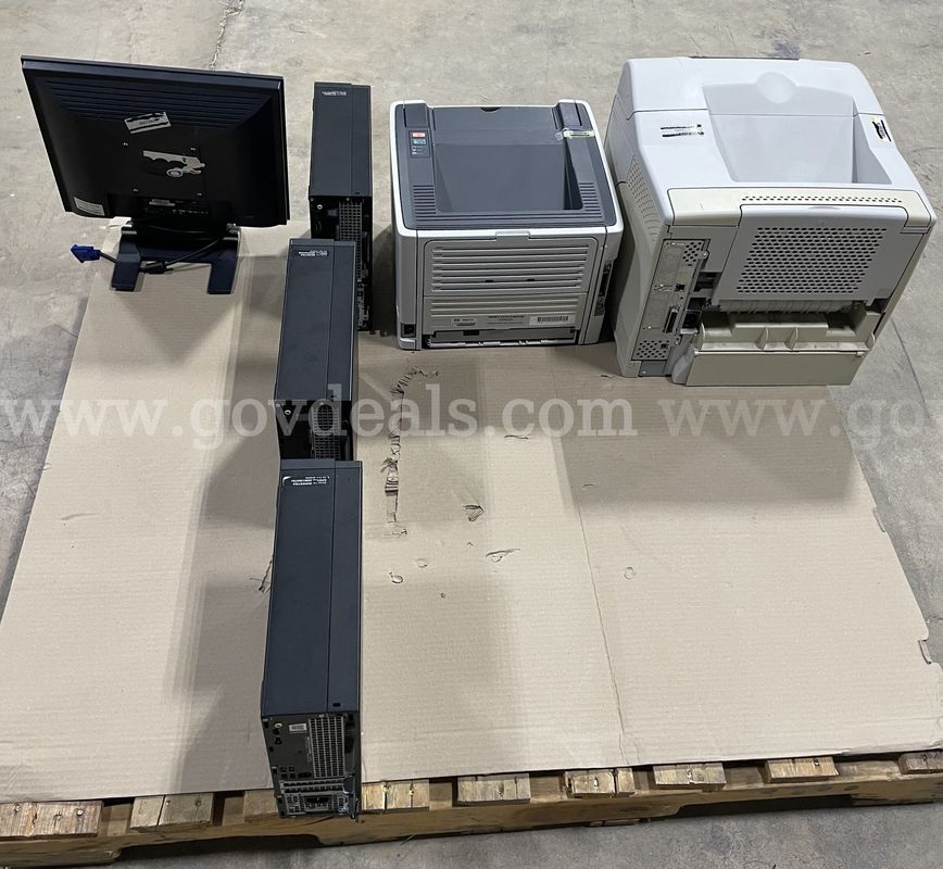 ( 6 ASSETS) DESKTOPS, MONITOR, PRINTERS