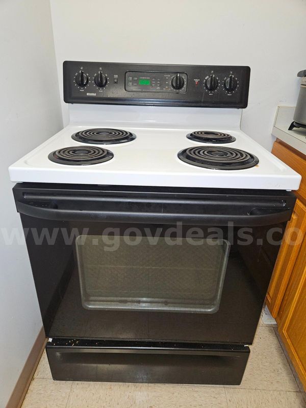 (1) Electric Range - four burner, S/No. 3L291234Q, Model No. 911.93601003