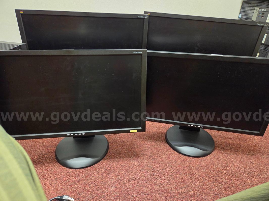 Lot of (15) Monitors and (13) Phones