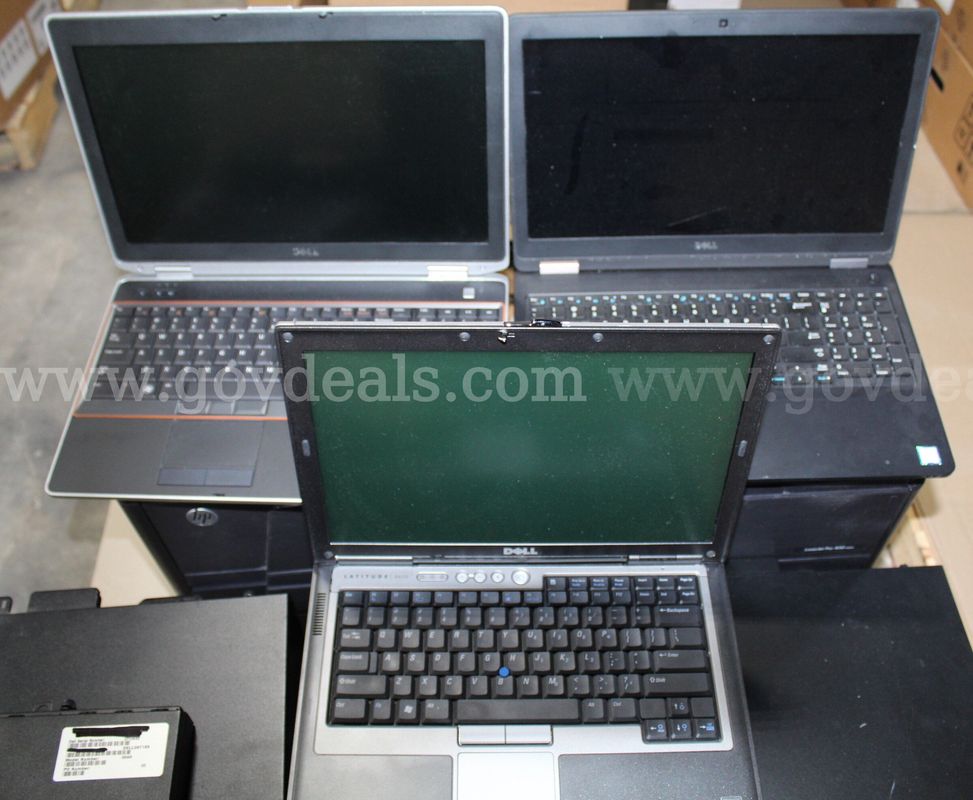 (25 ASSETS) DESKTOPS, LAPTOPS, BATTERY SUPPLY, SIGNATURE PAD, SCANNER, PRINTERS