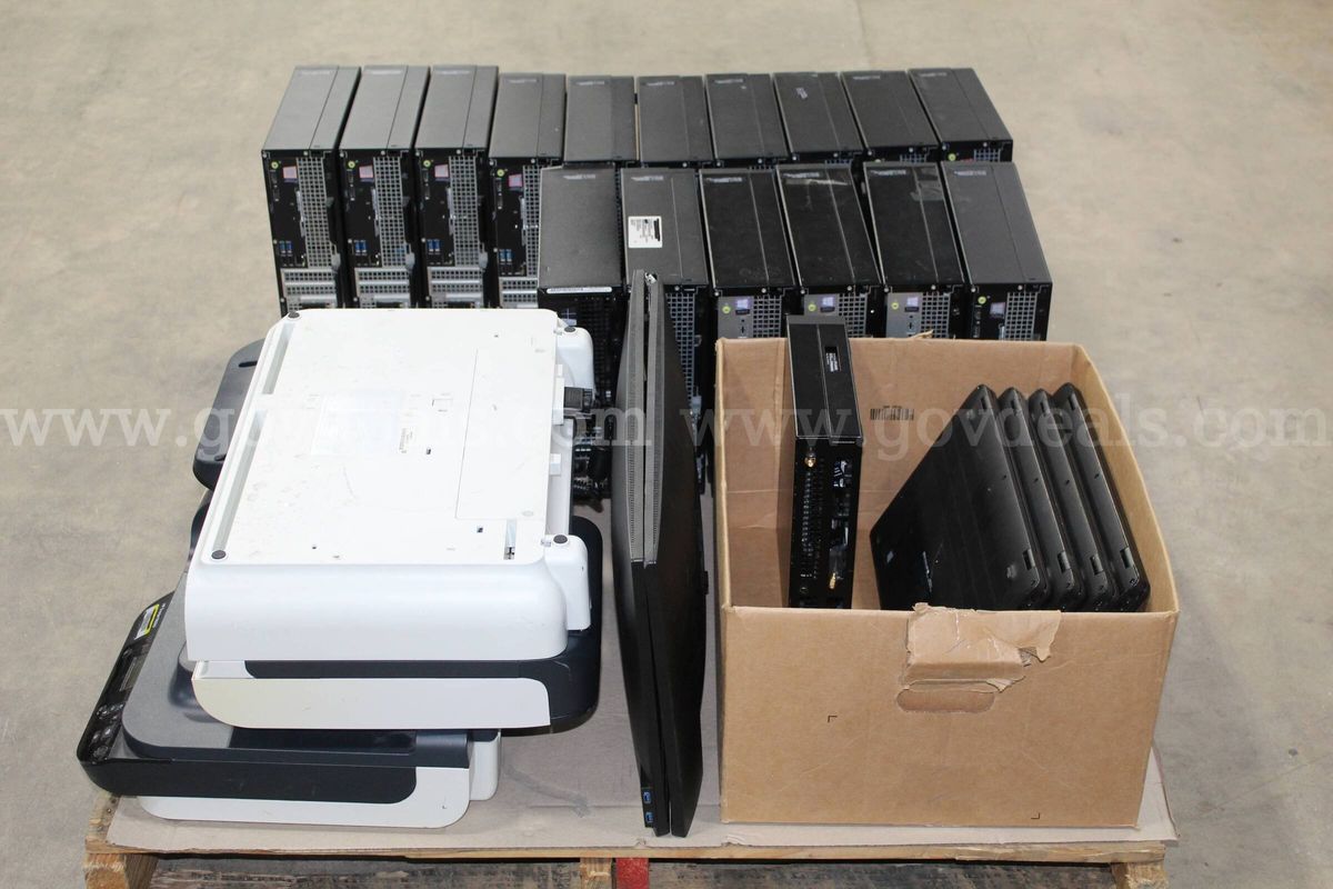 (25 ASSETS) DESKTOPS, LAPTOPS, SCANNERS, MONTIORS