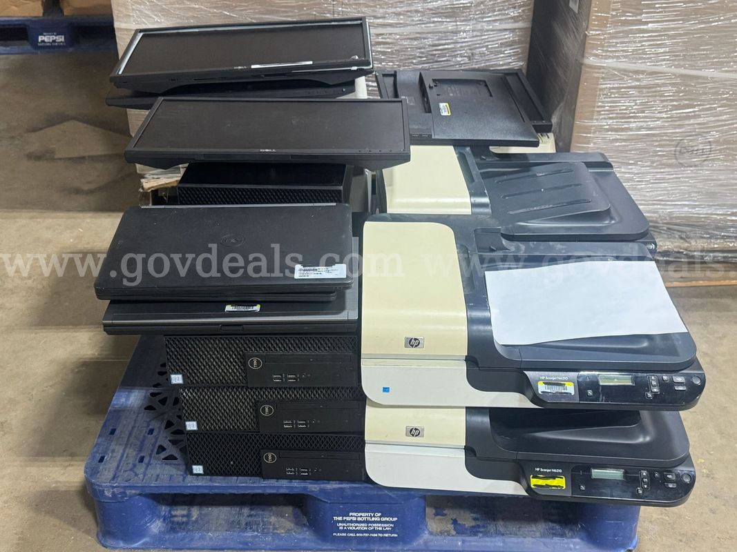 (22 ASSETS) DESKTOPS, LAPTOPS, SCANNERS, PRINTERS, MONITORS