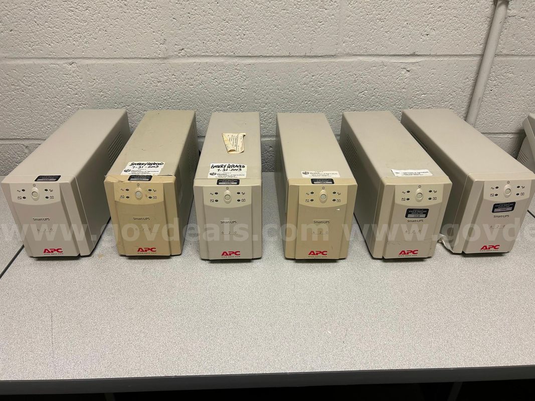 Lot of 6 APC Smart-UPS 620 Units