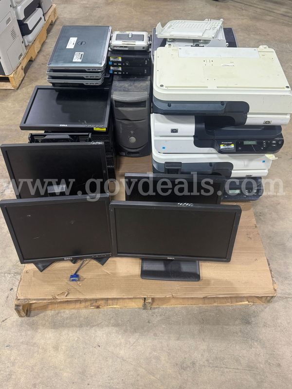 .(25 Assets) Desktops, Thin Client, Printers, Scanners, Monitors, Laptops