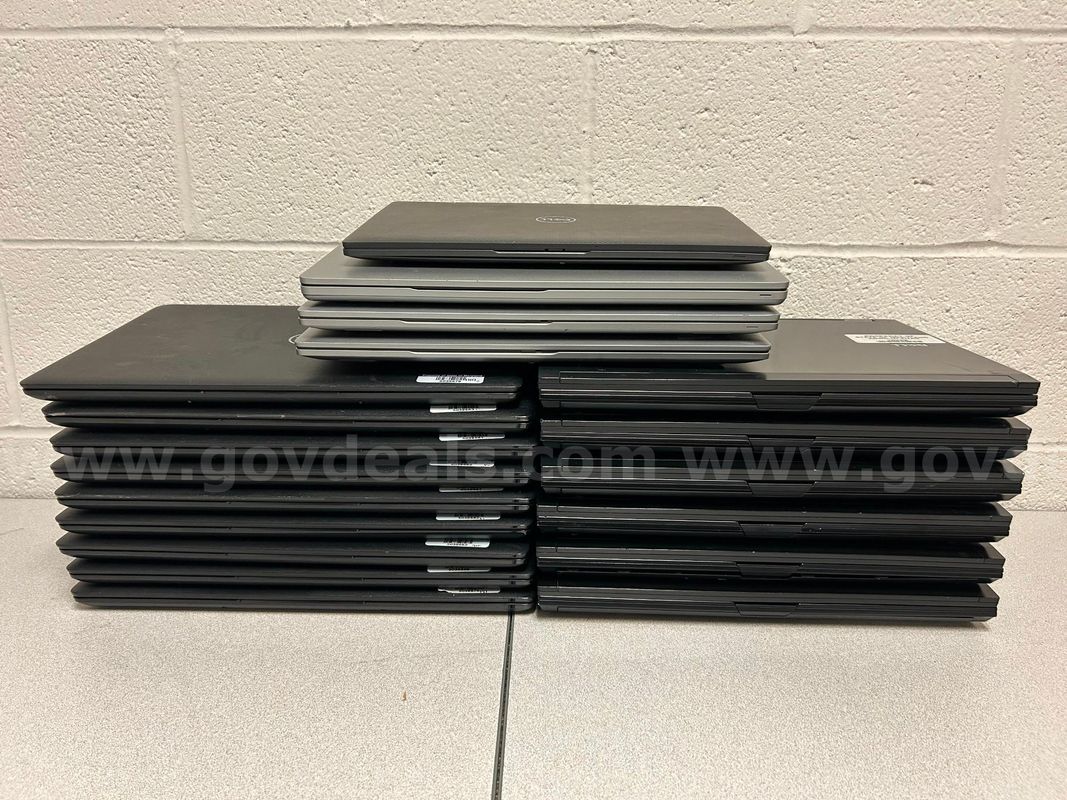Lot of 19 Dell Latitude Laptops Assorted Models