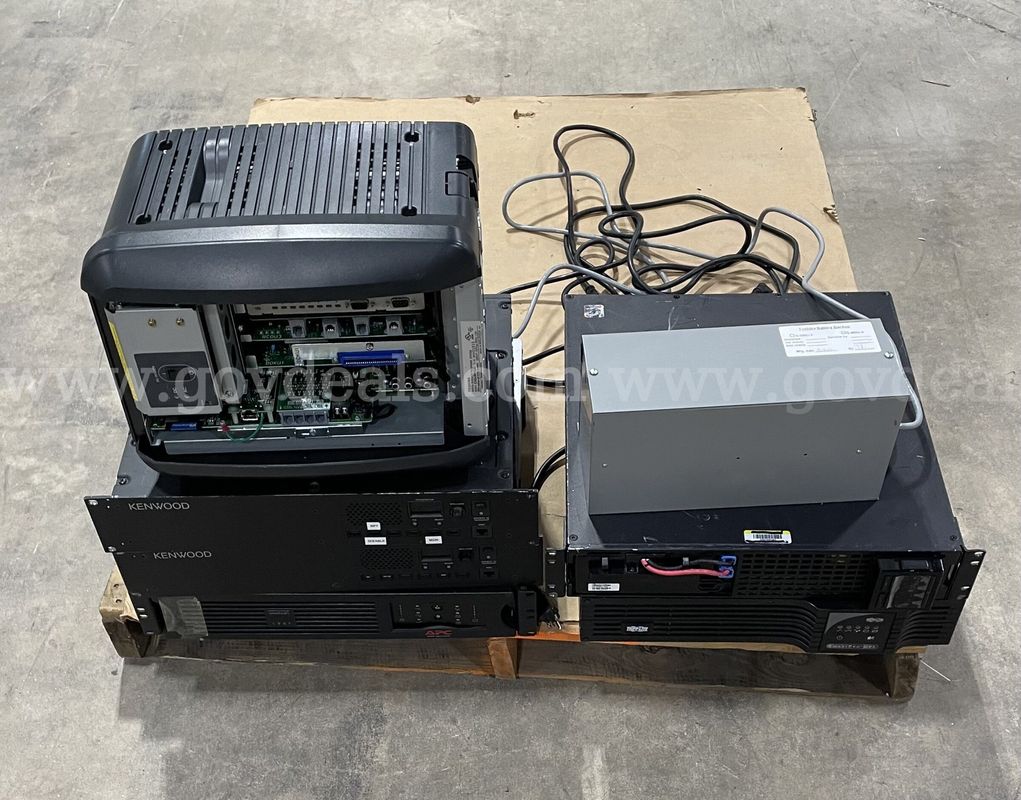 (6 Assets) Power Supply Uhf Fm Repeater Telephone System