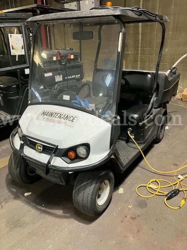 (1) Golf Cart - Cushman - white