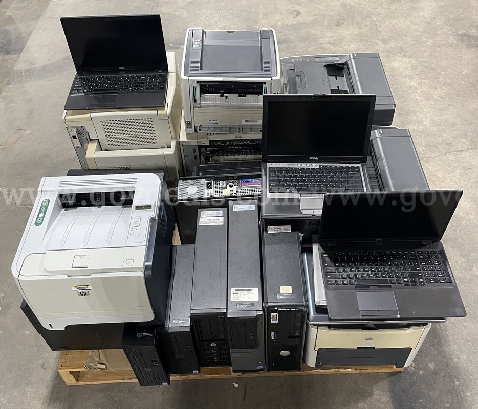 (25 ASSETS) PRINTERS, DESKTOPS, LAPTOPS