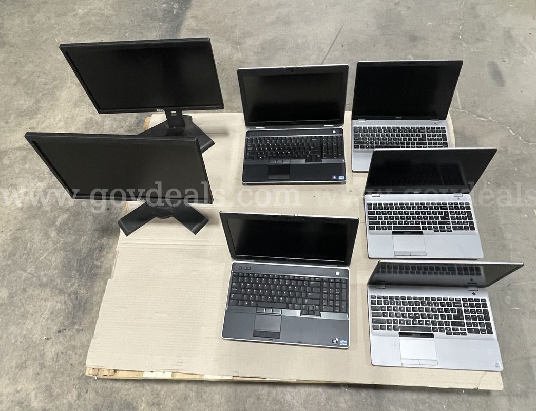 (25 ASSETS) MONITORS, SCANNERS, PRINTERS, DESKTOPS, LAPTOPS