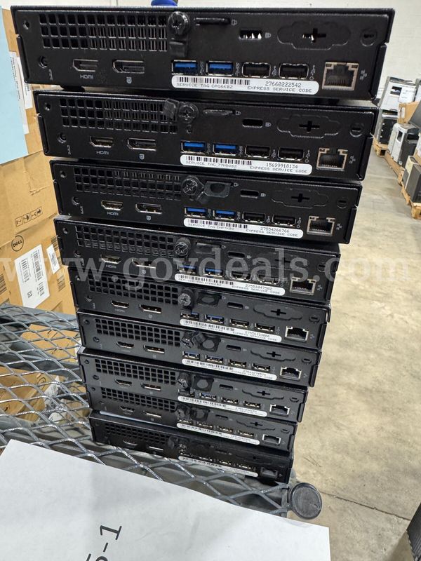 (24 ASSETS) DESKTOPS, ROUTER, PRINTERS, MONITORS