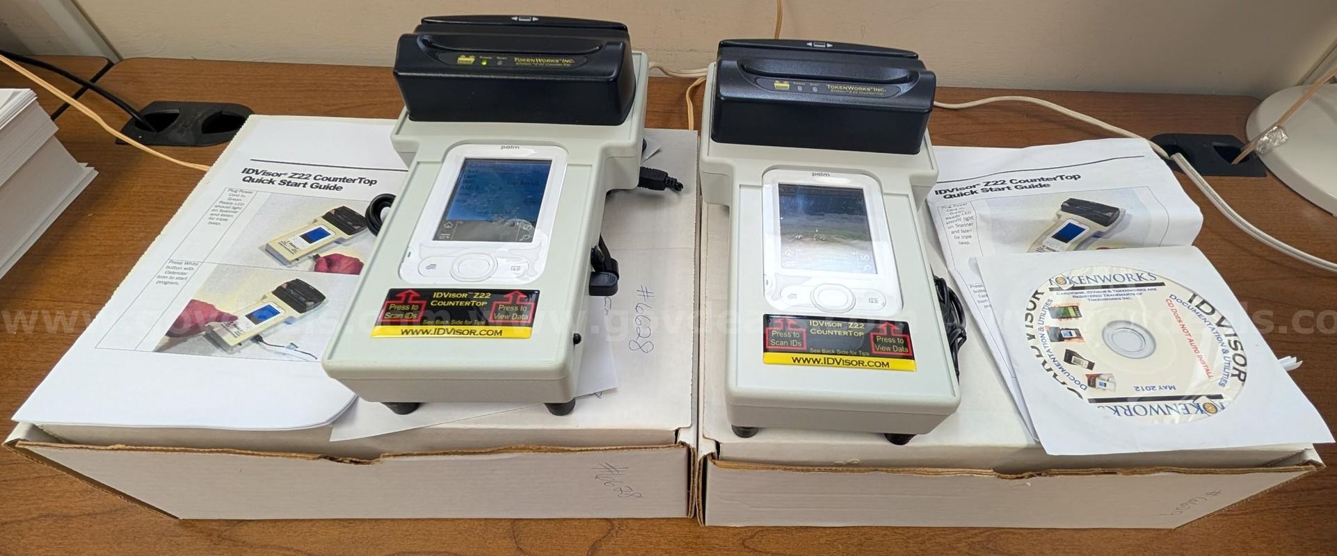 (2) Barcode Scanners