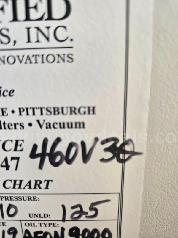 Gardner Denver air compressor
