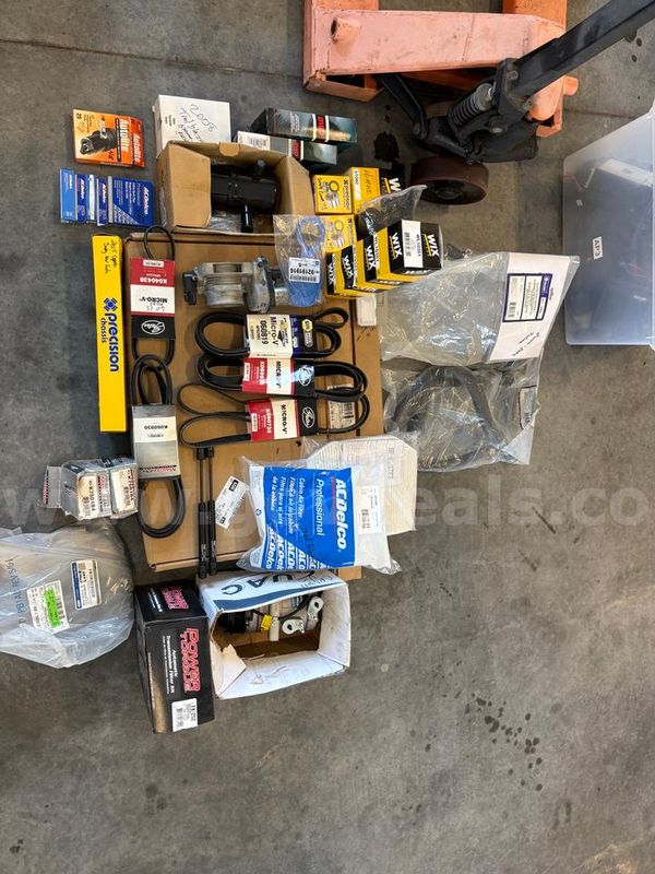 Assorted New Auto Parts for Chevy Caprice and Ford Crown Vic Pursuit vehicles