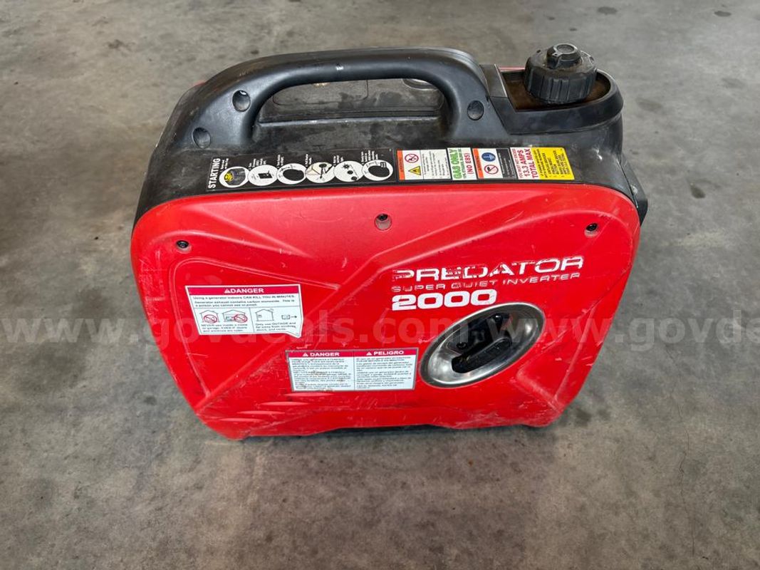 Portable gas powered inverter