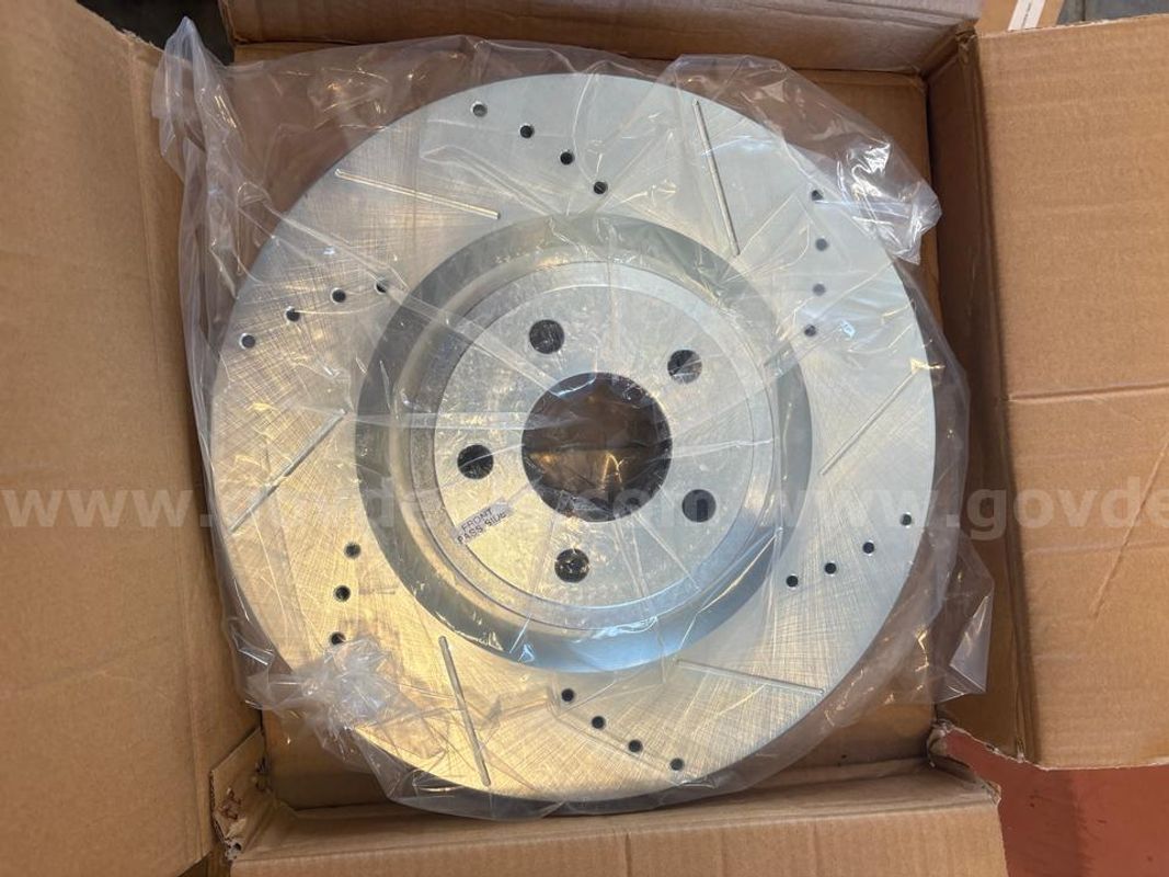 Slotted Drilled brake rotors