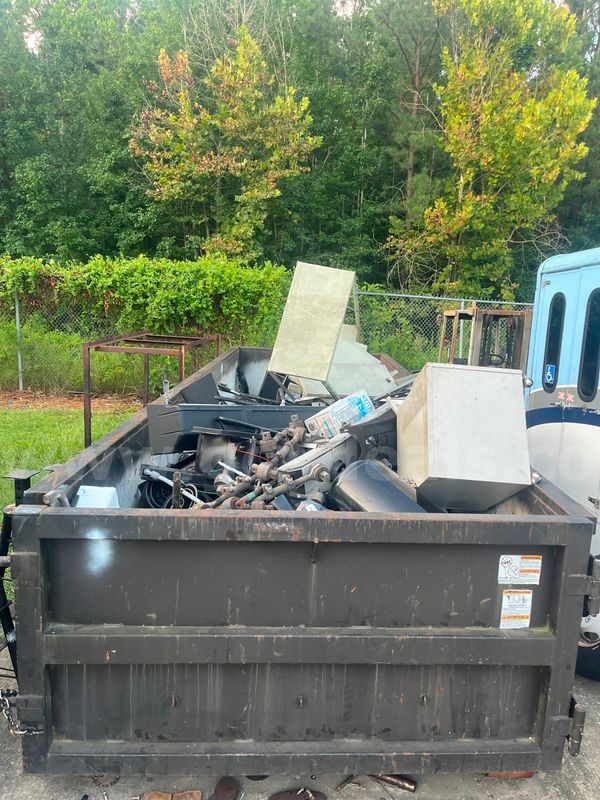 Scrap metal – container must be cleaned out- container NOT for sale
