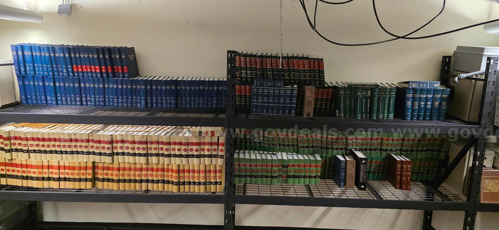 Incomplete Sets of Law books