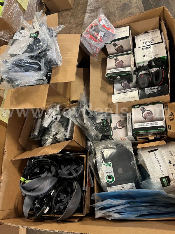 * New* MSA V-Gard Hard Hat Accessories Lot