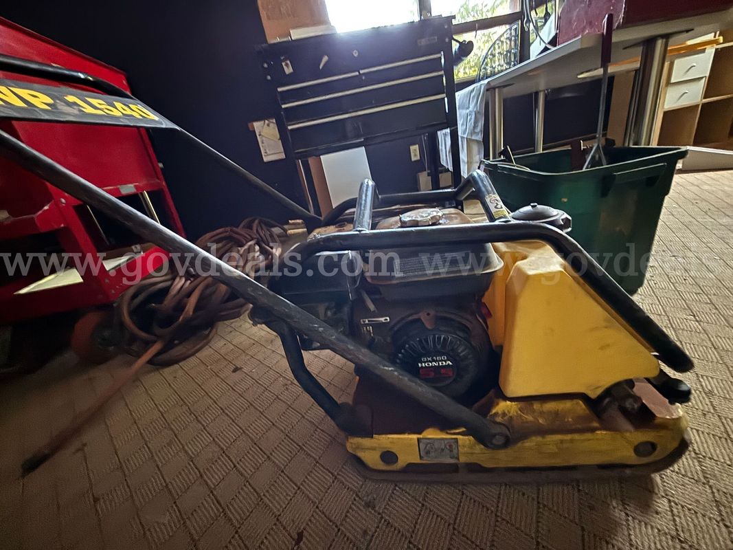 Wacker WP1540 Vibratory Plate Compactor w/ Honda GX160 Engine