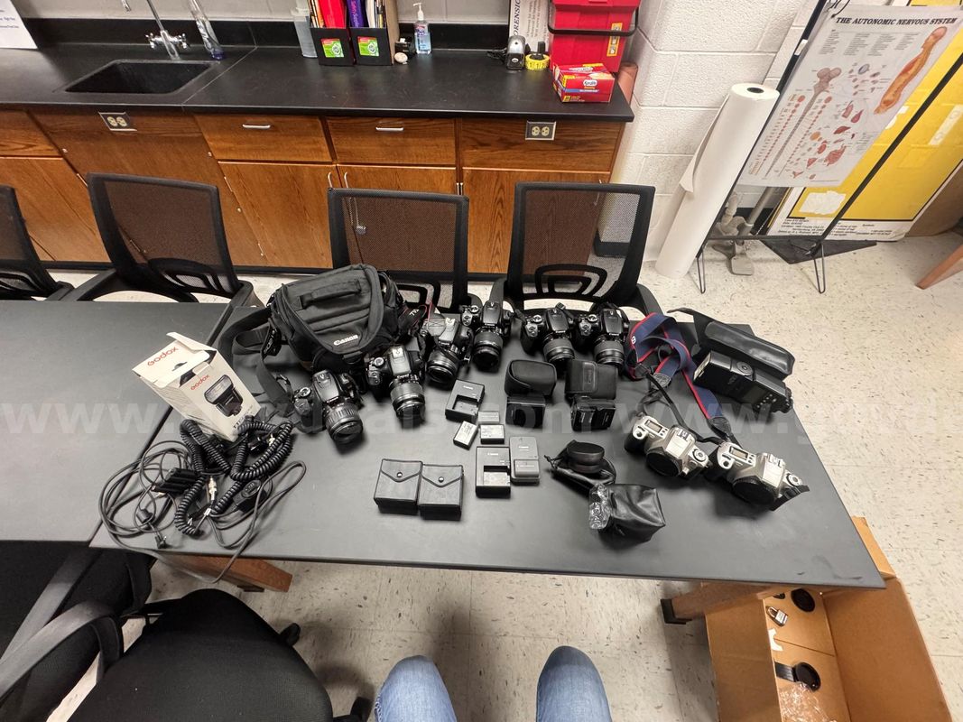 Lot of Canon Cameras and accessories