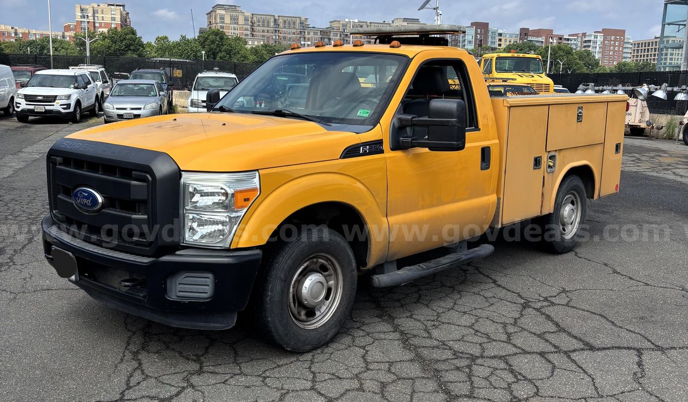2012 Ford F-250 SD 2WD Tool Bed with Lift Gate