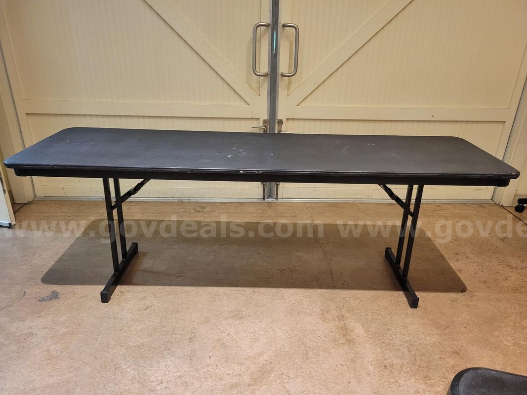 7-foot folding table (8 each)