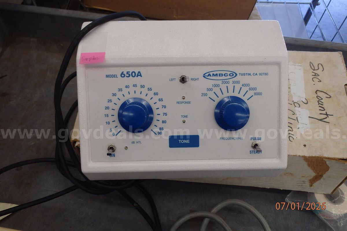 AMBCO AUDIOMETER