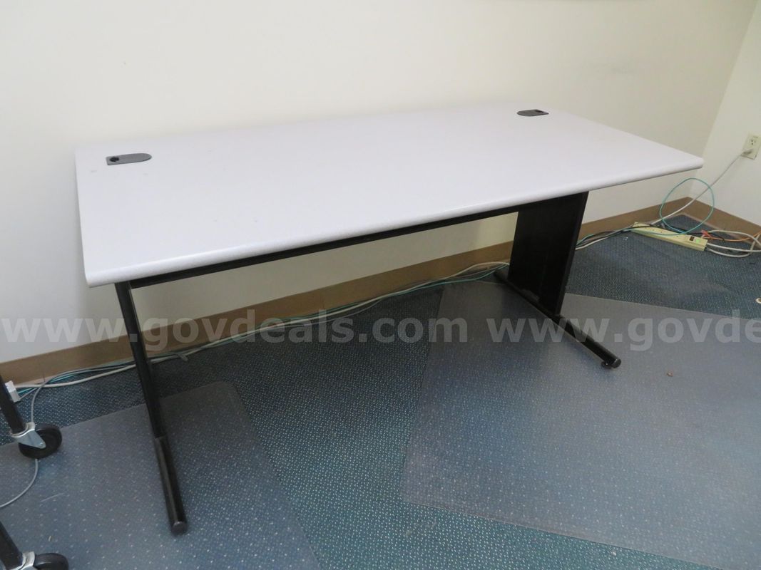 Gray Laminate Desk