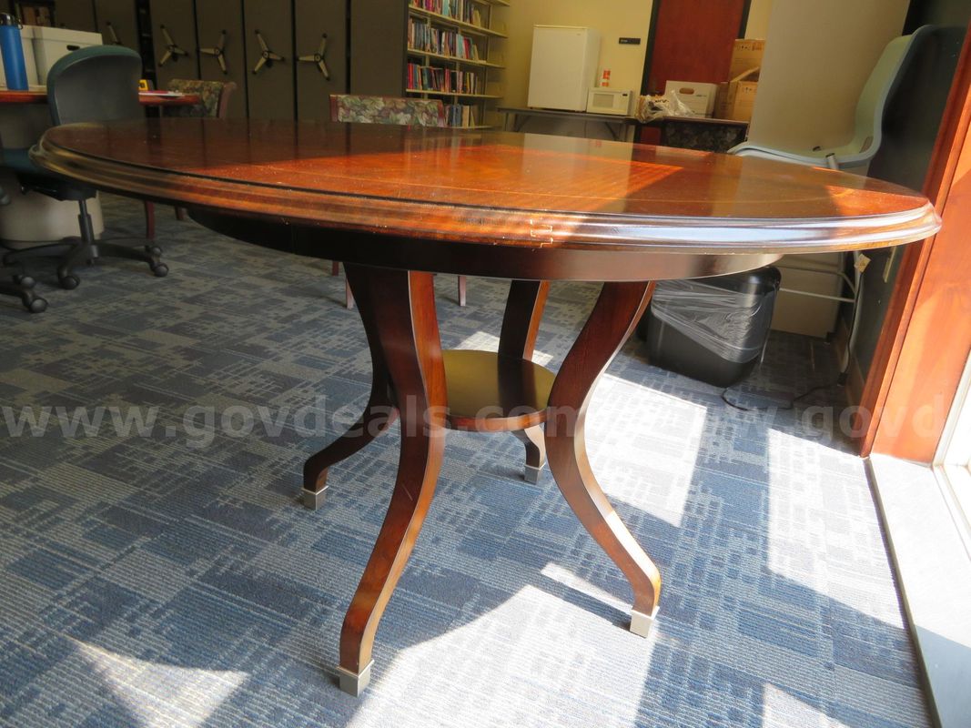 Round Wood Table, 48"