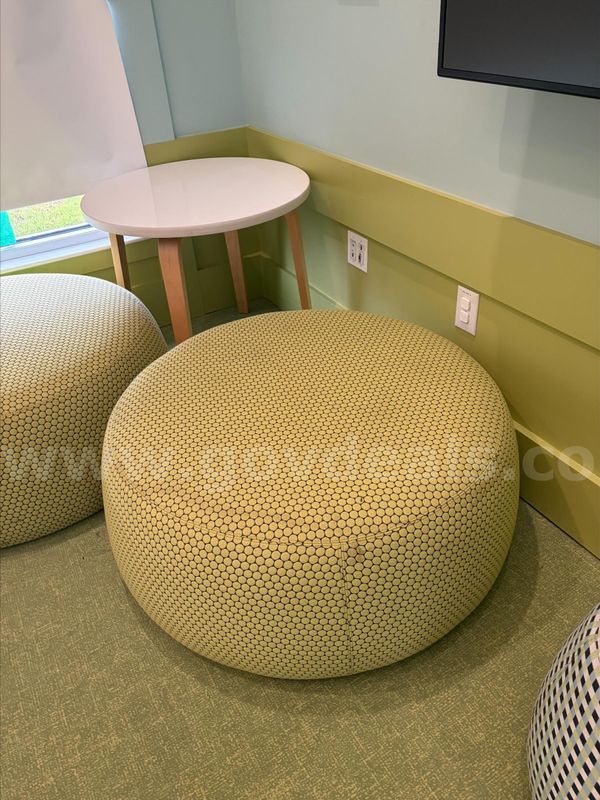 Lot of 3 poufs/ottomans