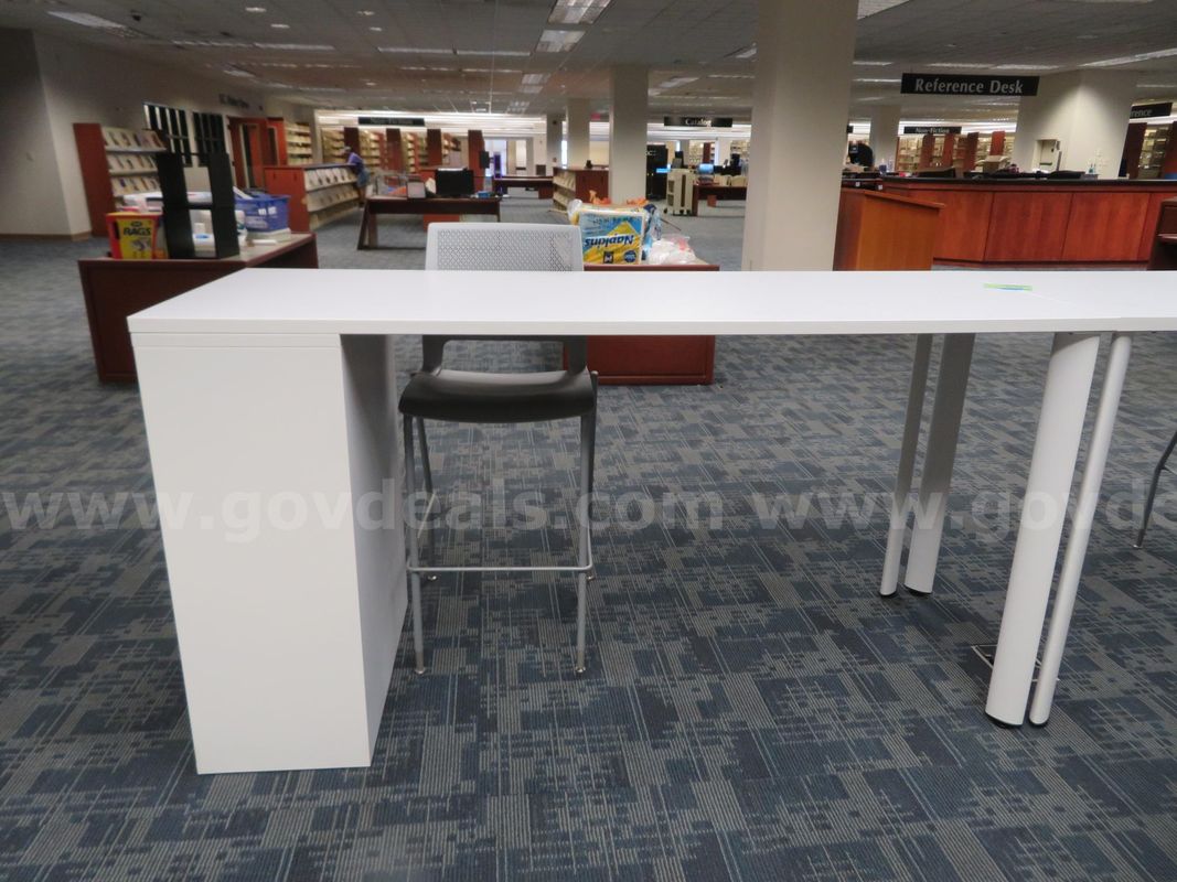 Steelcase Long White Table (unassembled)